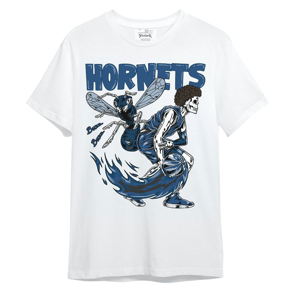 Shirt To Match High OG Midnight Navy 1s - Hornet Skeleton Unisex Shirt
