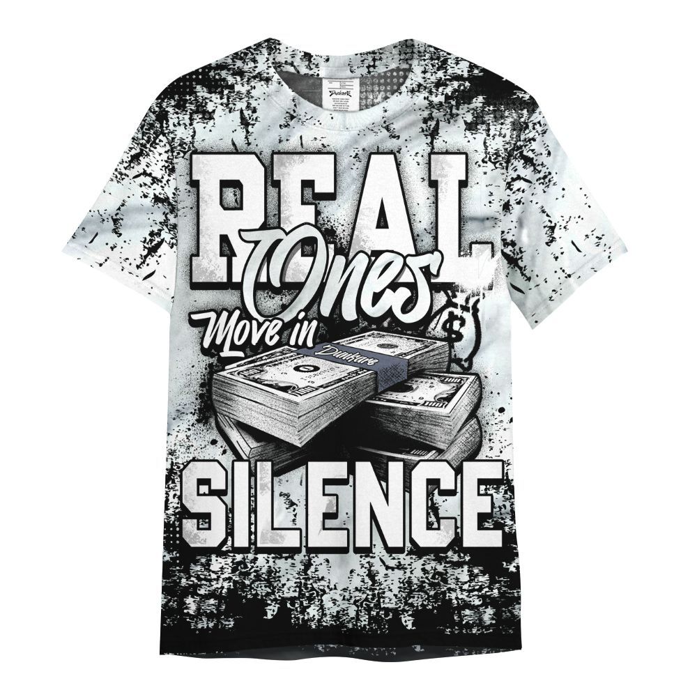 Shirt To Match Air Foamposite Jin Kazama - Move In Silence Money Street Retro All Over Print