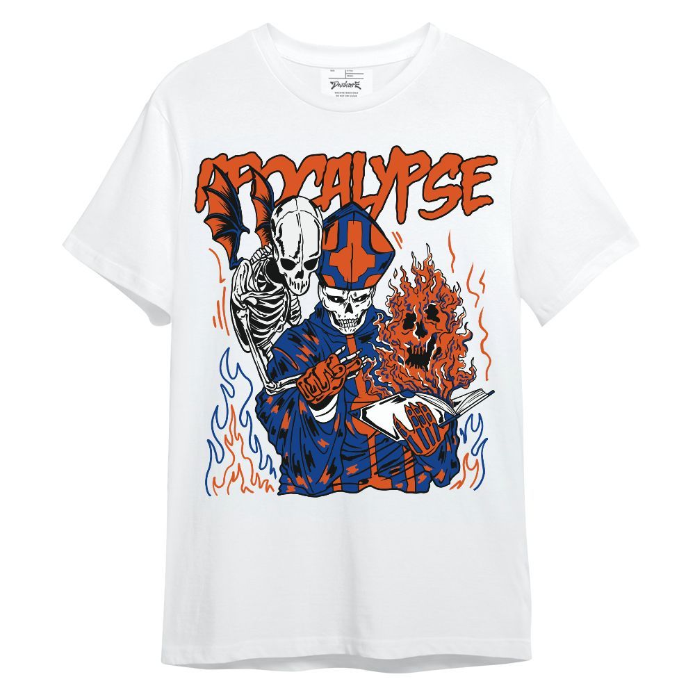 Shirt To Match Mid Knicks 1s - Apocalypse Skeleton Unisex Shirt