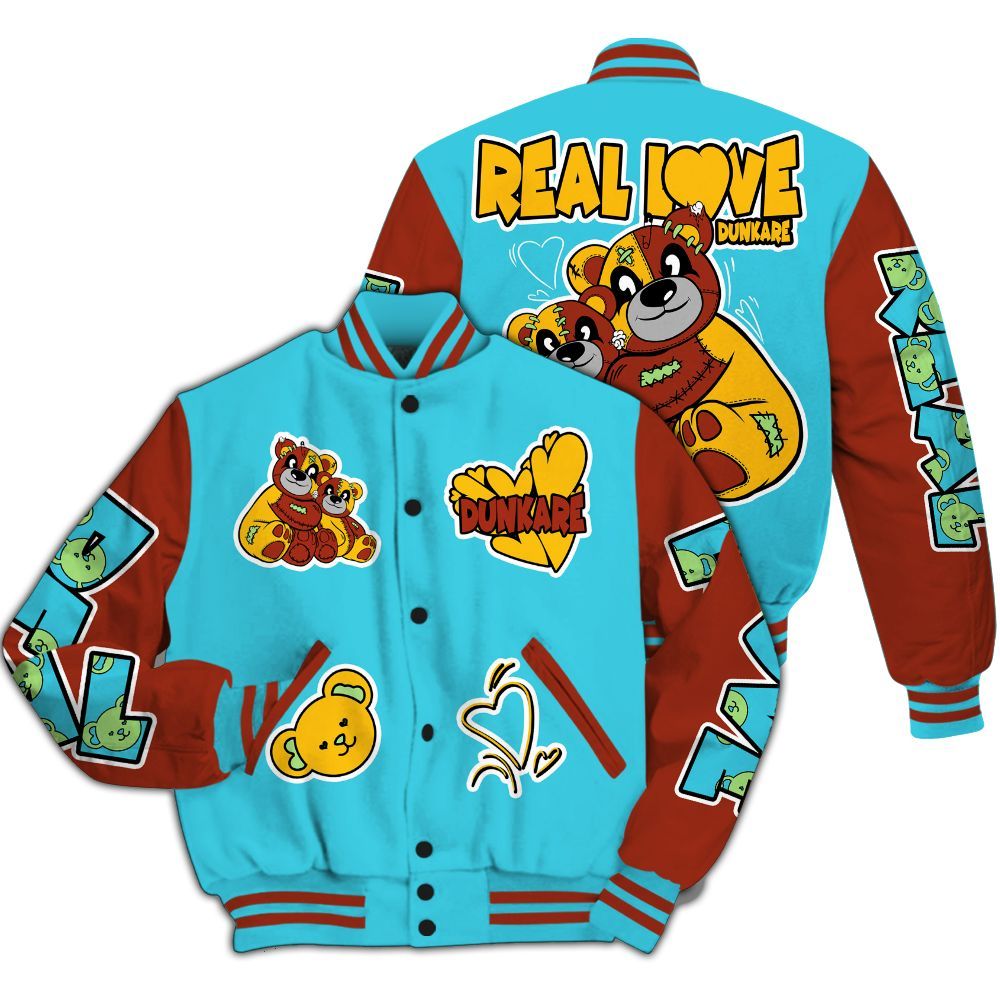 Varsity Jacket To Match SB Dunk Di'Orr Greenwood - Sincere Fondness Bear All Over Print