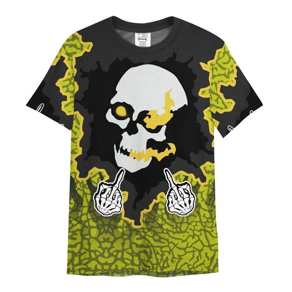 Shirt To Match Dunk Low QS Halloween Skull - F Around Find Out Graphic Trapped All Over Print