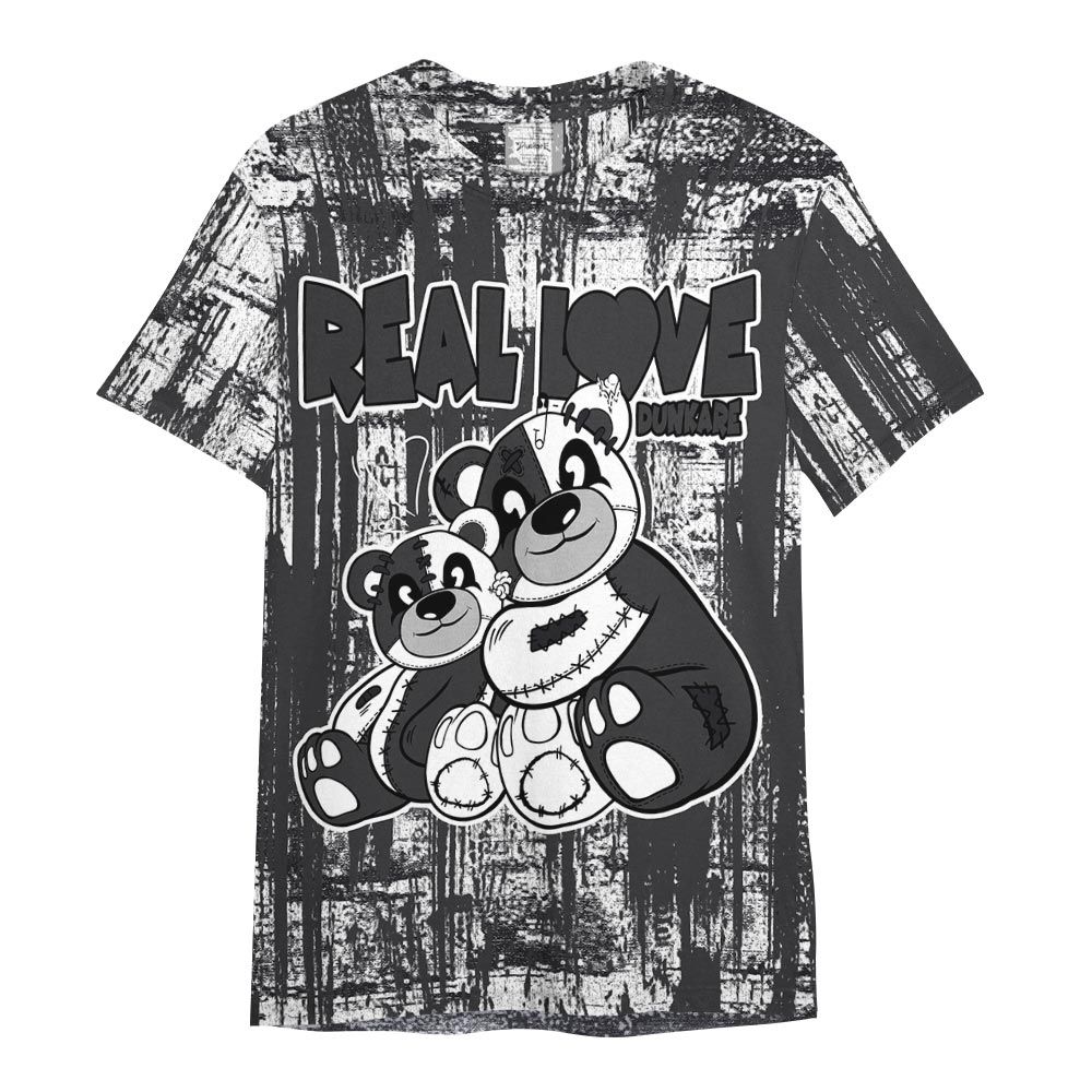 Shirt To Match White Thunder 4s - Sincere Fondness Bear Glitch Art Shirt Unisex