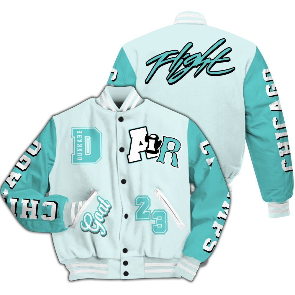Varsity Jacket To Match KD 4 Easter Mint Candy - AIR Number 23 All Over Print