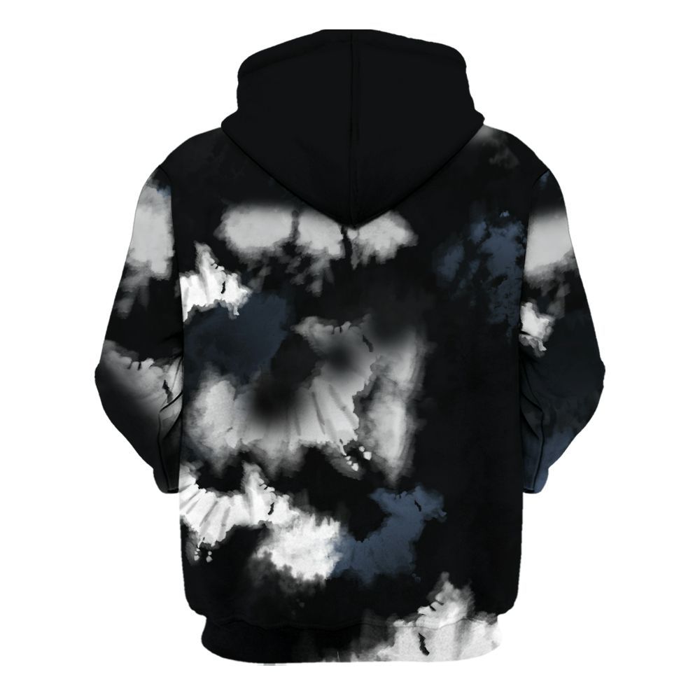 Hoodie To Match Mid Space Jam 1s - God Blessed Tie Dye All Over Print