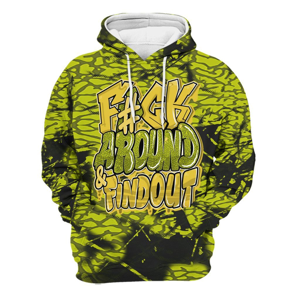 Hoodie To Match Dunk Low QS Halloween Skull - F Around Find Out Graphic Profound All Over Print