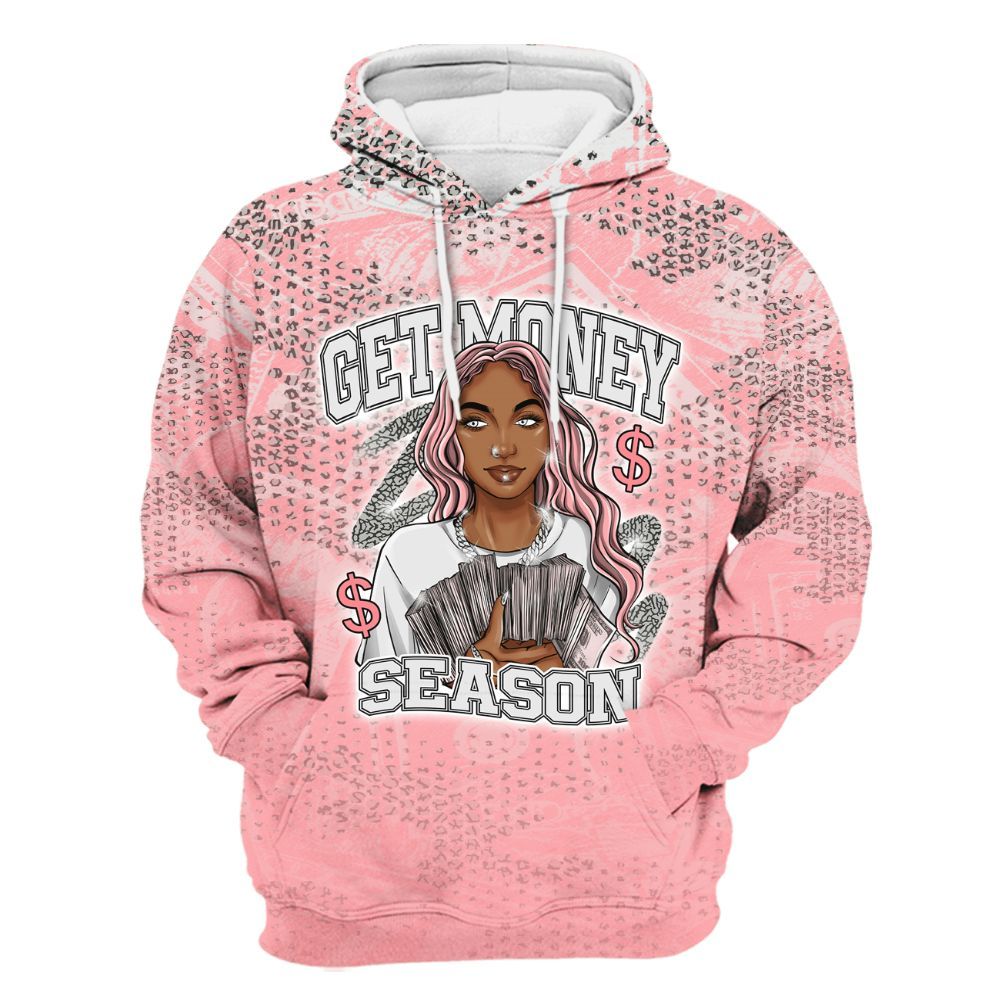 Hoodie To Match Retro Wings 3s - Get Moneys Season Banknote All Over Print