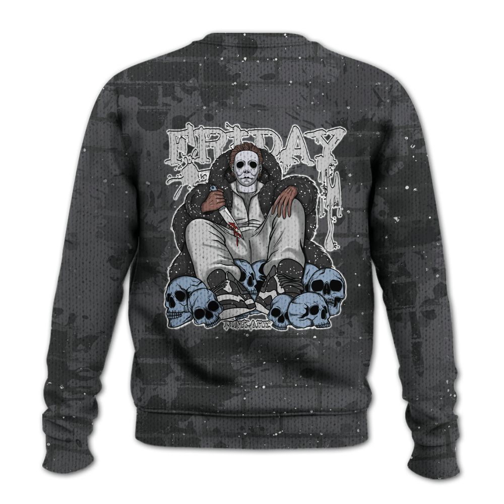 Knitted Sweater To Match Reverse Oreo 6s - Friday Brick