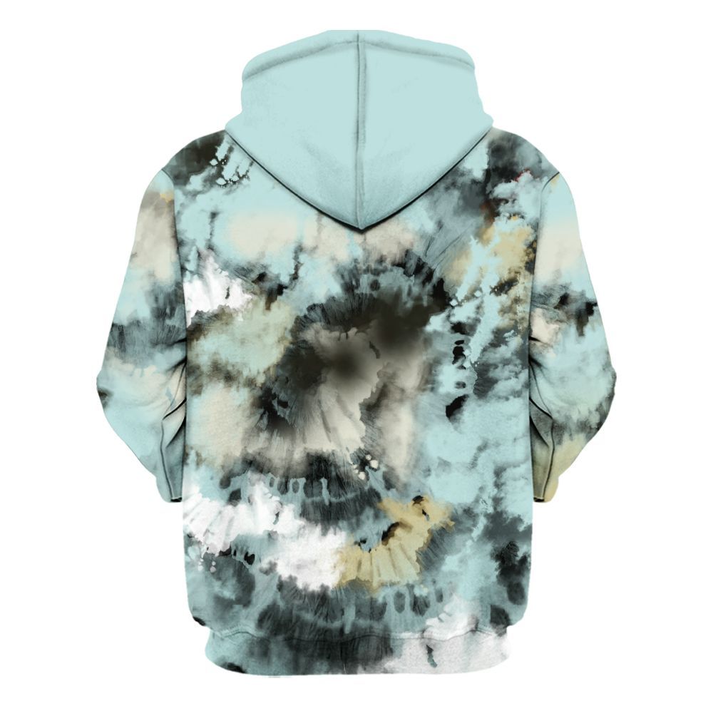 Hoodie To Match Pure Platinum 4s - SNEAKER Girl Money Drip Tie Dye All Over Print