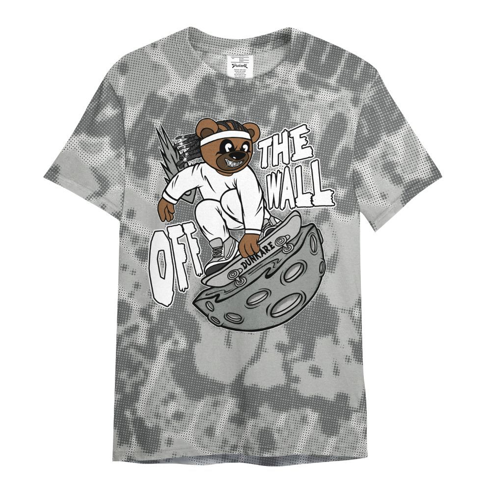 Shirt To Match Paris Cement Grey 4s - Quirky Bear Street All Over Print