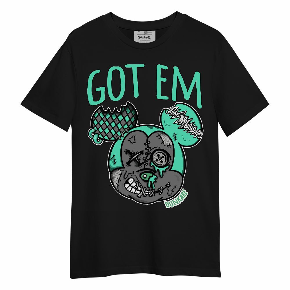 Shirt To Match Black Green Glow 3s - Got Em Dripping Unisex Shirt