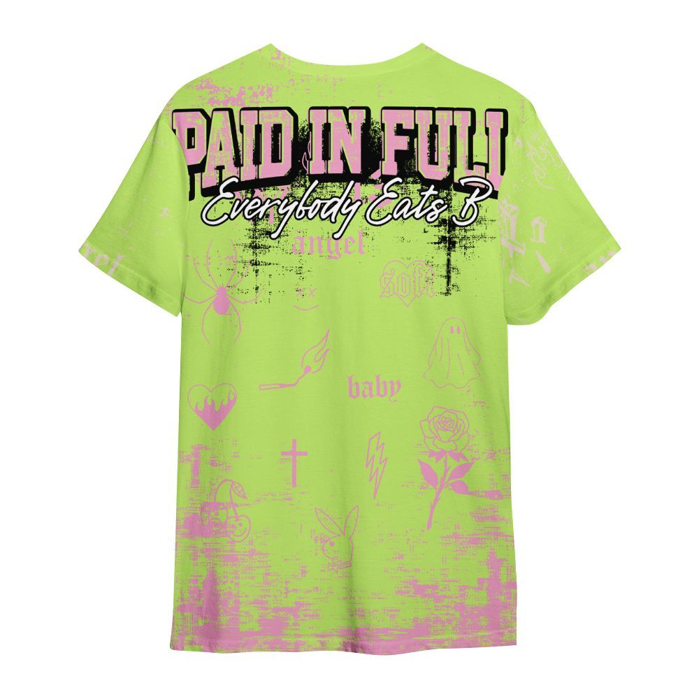 Shirt To Match Jack Black Night Silver - Paid In Full Money Street Graphic All Over Print