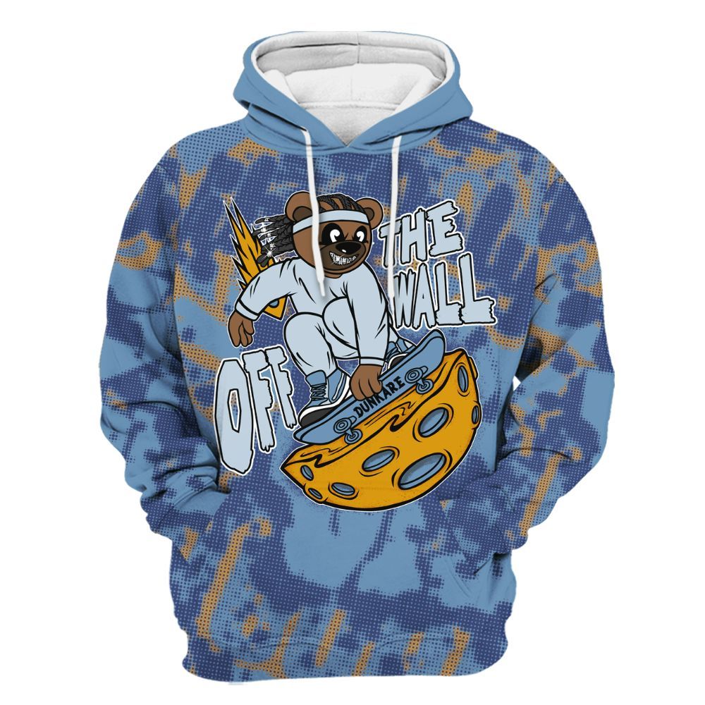 Hoodie To Match High OG First In Flight 1s - Quirky Bear Street All Over Print