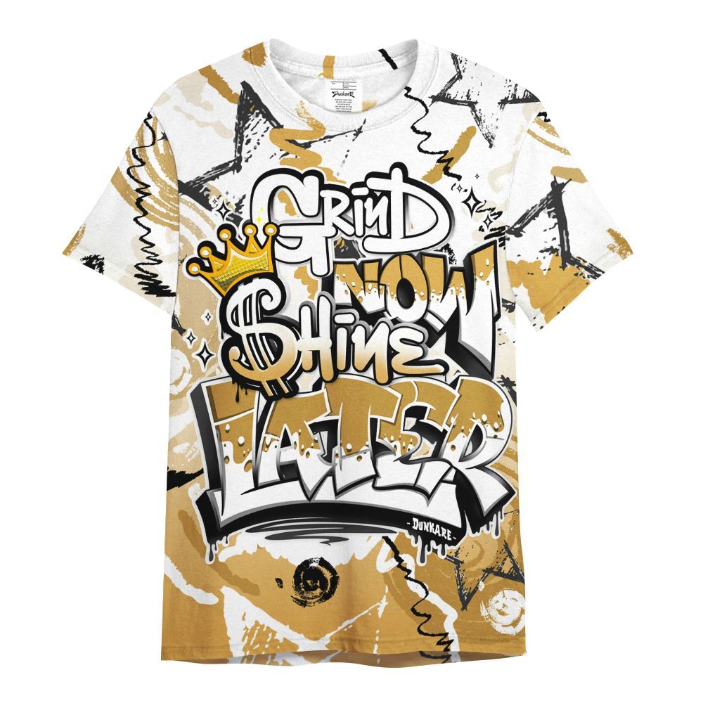 Shirt To Match Low OG Rookie Of The Year 1s - Grind Shine Later Drip All Over Print