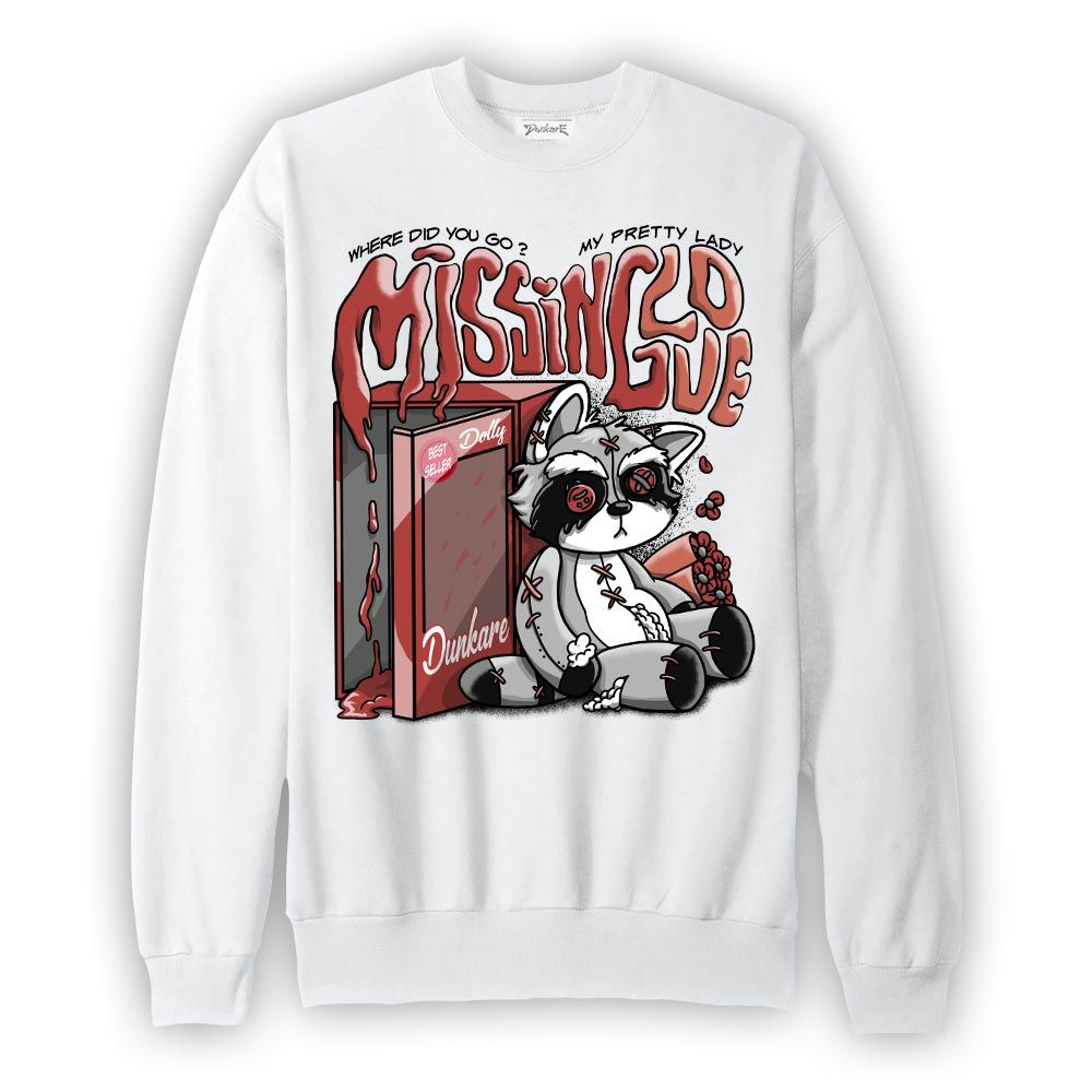 Sweatshirt To match Sweatshirt Missing Love Raccoon, Dune Red 13s, To Match Sneaker Dune Red 13s DNY