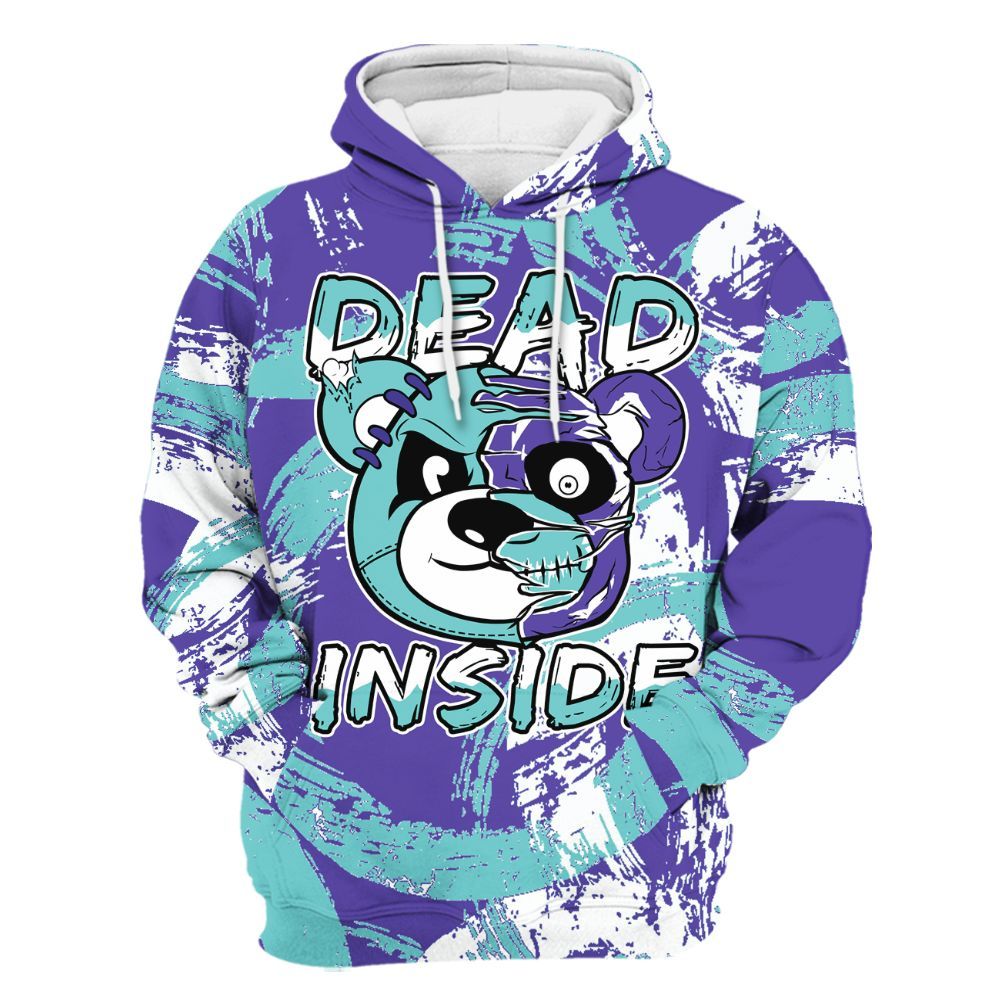Hoodie To Match Low Hornets 1s - Lifeless Bear Circle Slpash All Over Print