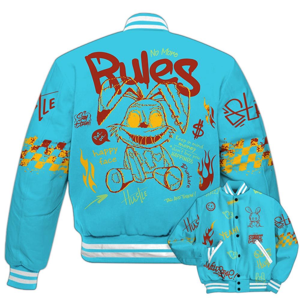 Varsity Jacket To Match SB Dunk Di'Orr Greenwood - No More Rules Retro Varsity Jacket Outfit