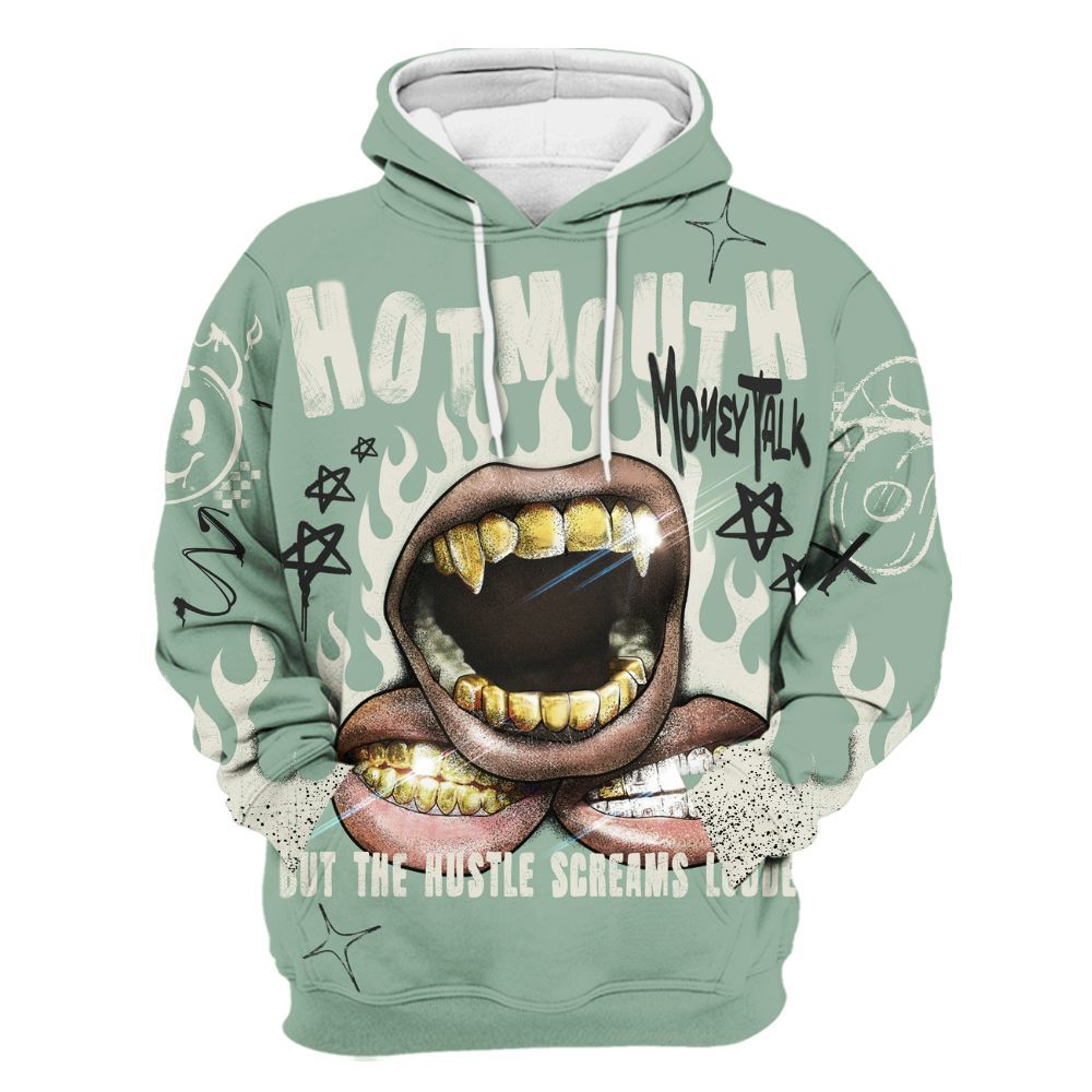 Hoodie To Match Joins Year Of The Snake 5s - Mouth Burning Street Style All Over Print
