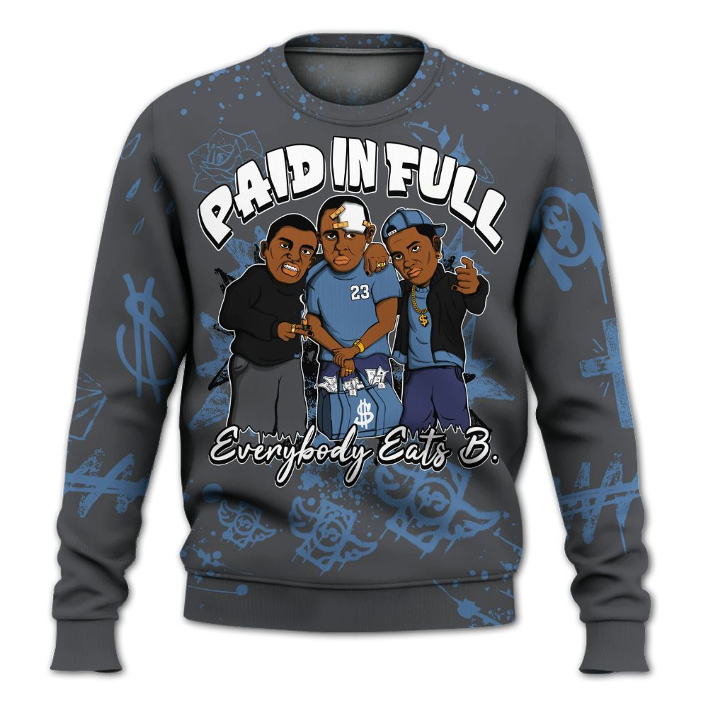 Sweatshirt To Match Air Max 95 Stash - Everybody Paid In Full Crayon All Over Print