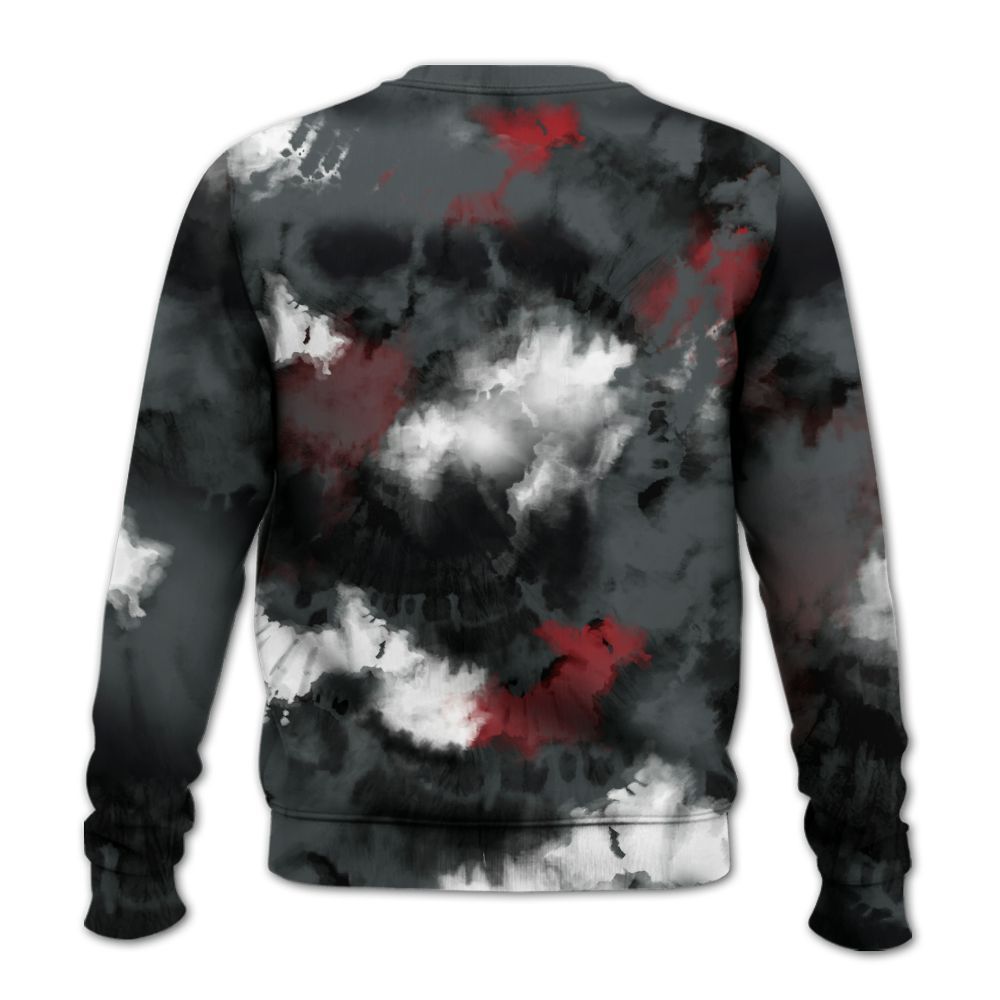 Sweatshirt To Match Black RM Nigel Sylvester 4s - God Blessed Tie Dye All Over Print