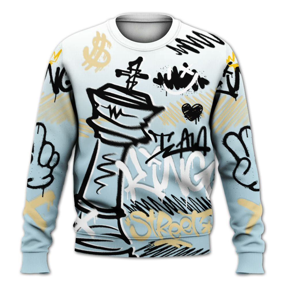 Sweatshirt To Match Low Year Of The Snake 11s - Street King Chess Streetwear All Over Print
