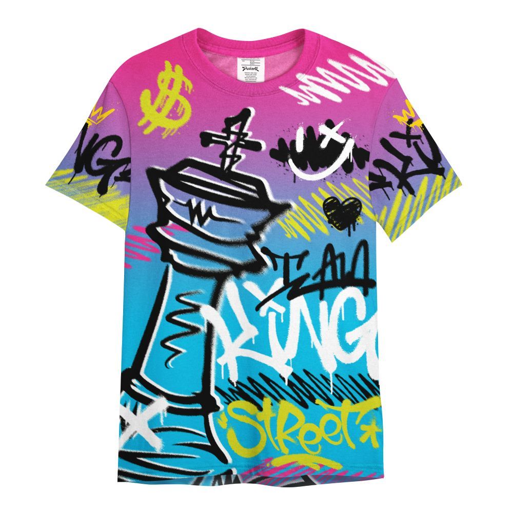 Shirt To Match Tokyo Nights Stewie 3s - Street King Chess Streetwear All Over Print