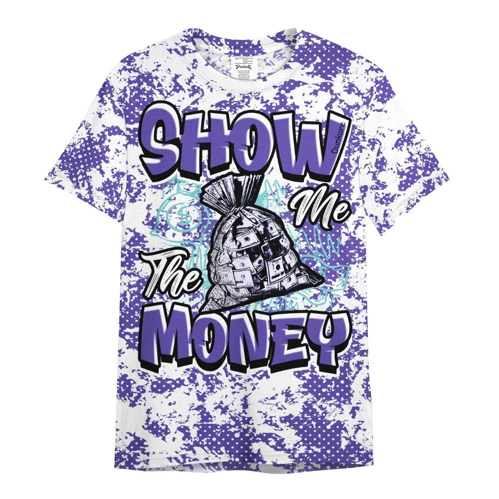 Shirt To Match Low Hornets 1s - Show Me The Money Retro All Over Print