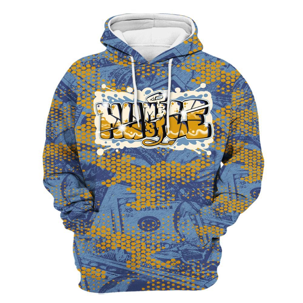 Hoodie To Match High OG First In Flight 1s - Humbled Hustles Graphic Banknotes All Over Print