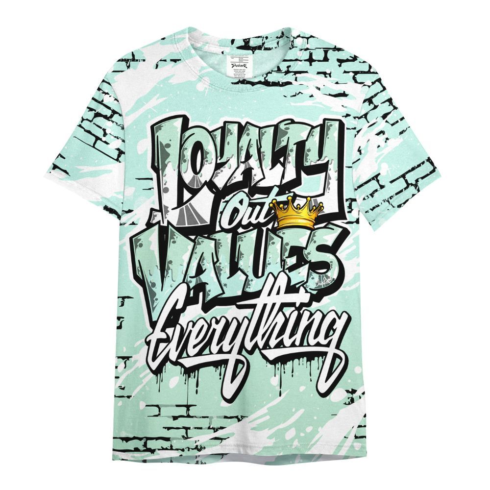 Shirt To Match Retro Low Igloo 11s - Values Of Loyalty Drip All Over Print