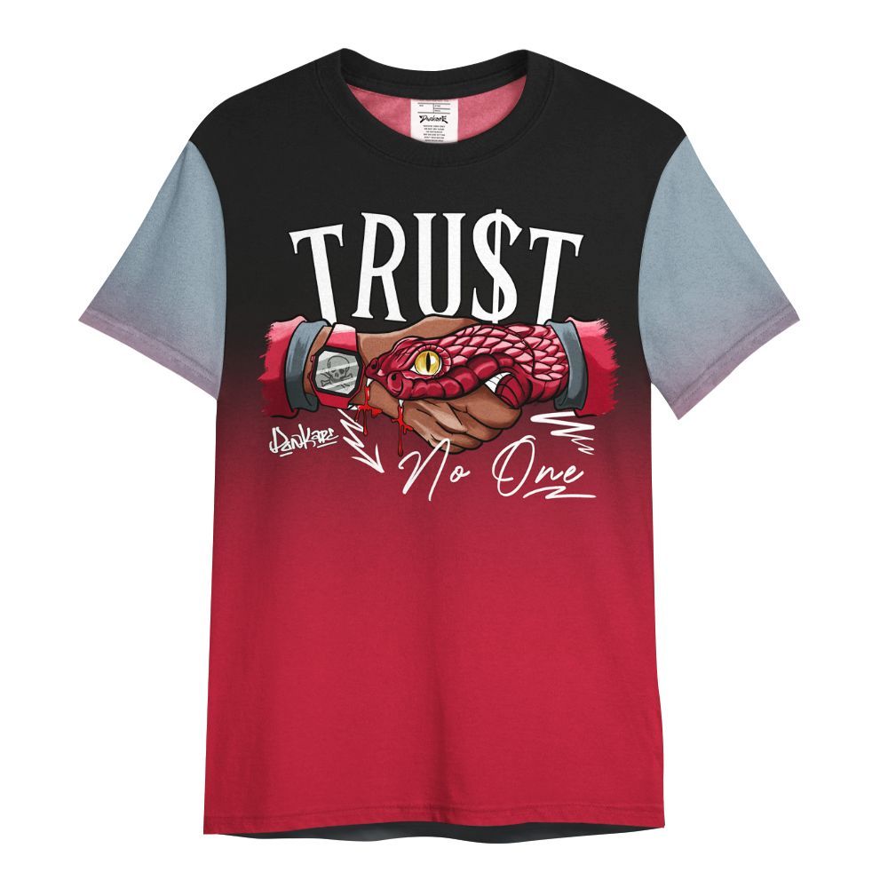 Shirt To Match Retro Infrared Salesman 6s - Snake Trust No One Drip All Over Print