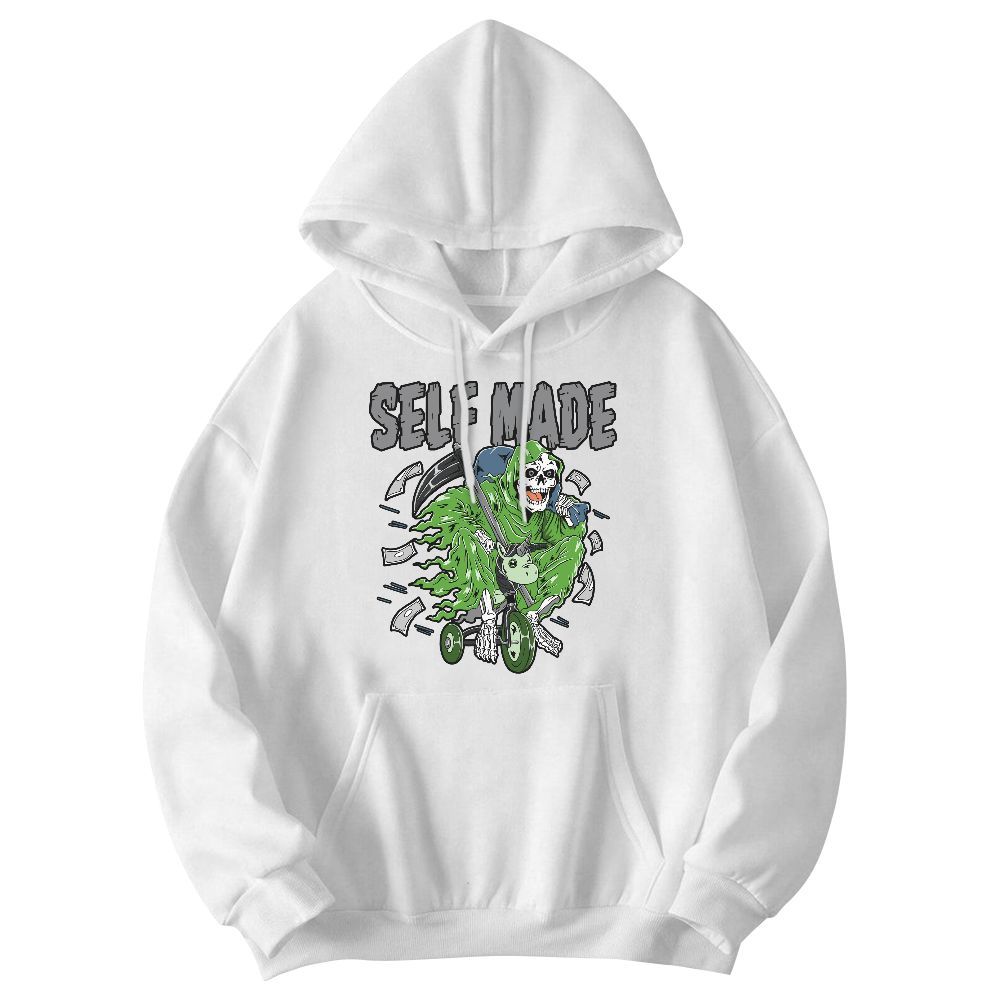 Sweatshirt To Match Retro Green Bean 5s - Self Make Skeleton Graphic