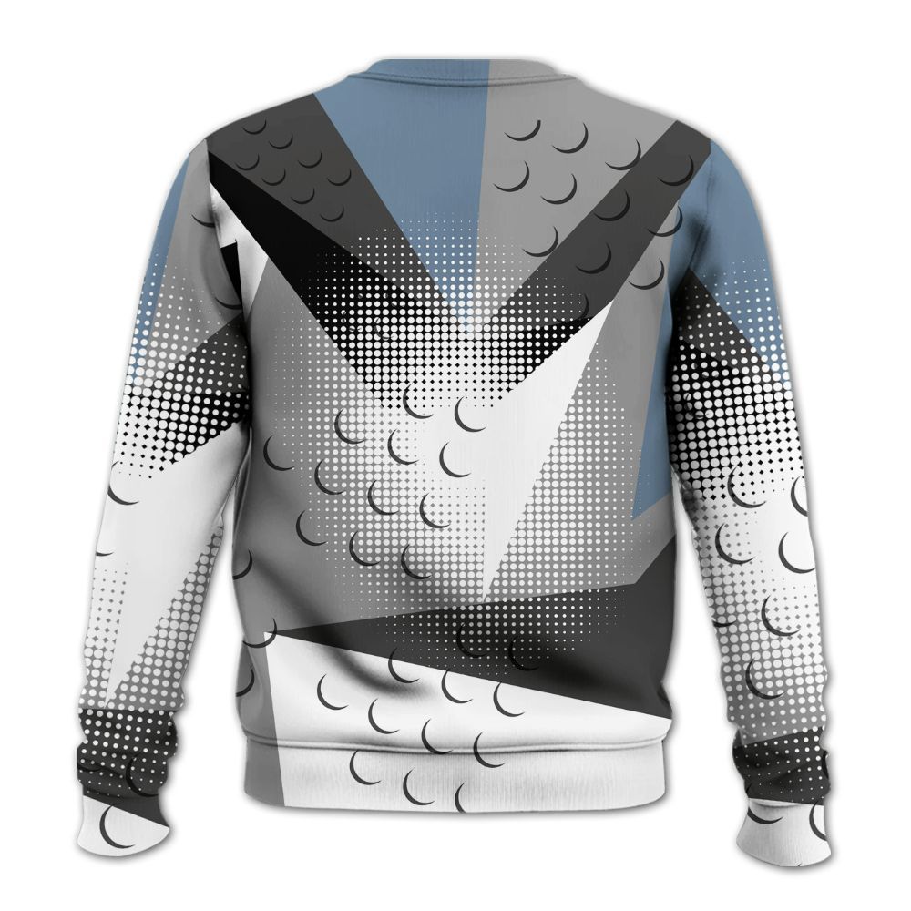 Sweatshirt To Match Black Chrome 6s - Poly Custom Name Number 23 5s All Over Print