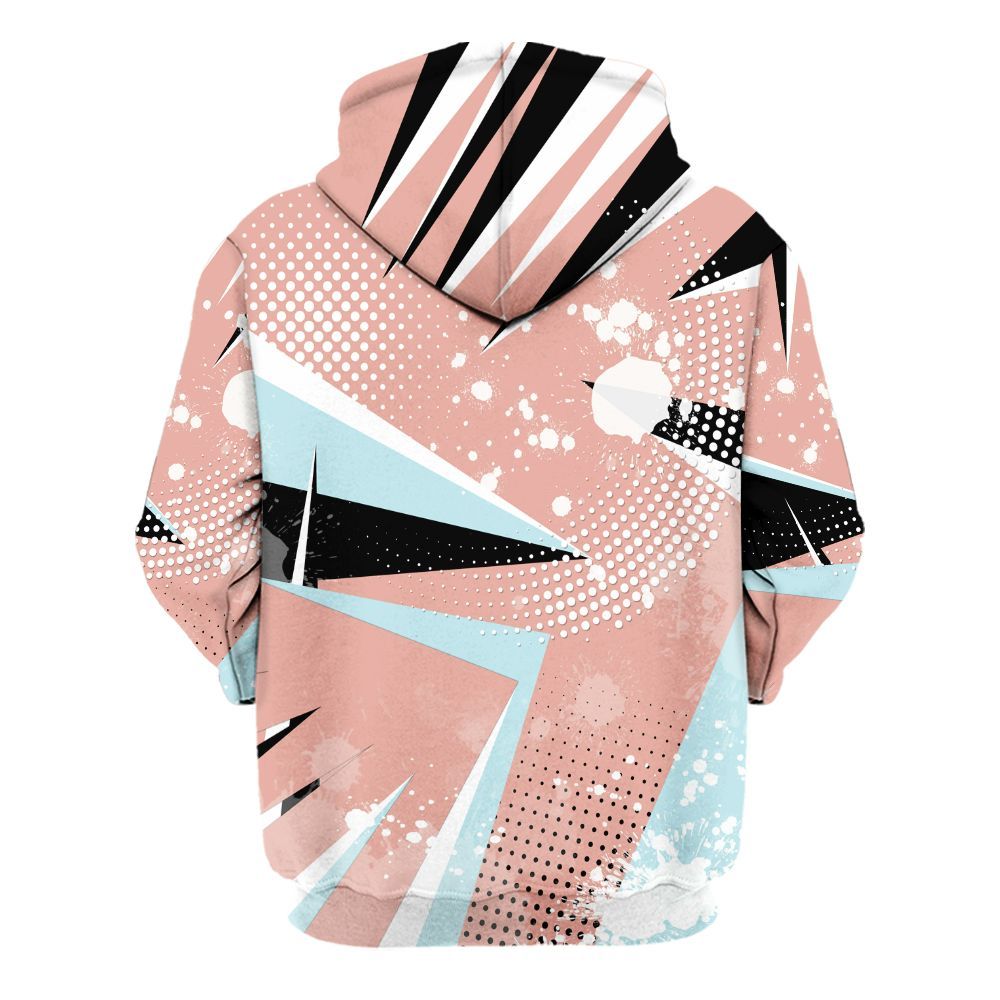 Hoodie To Match Dunk Low Glacier Arctic - Poly Trust No One Dripping All Over Print