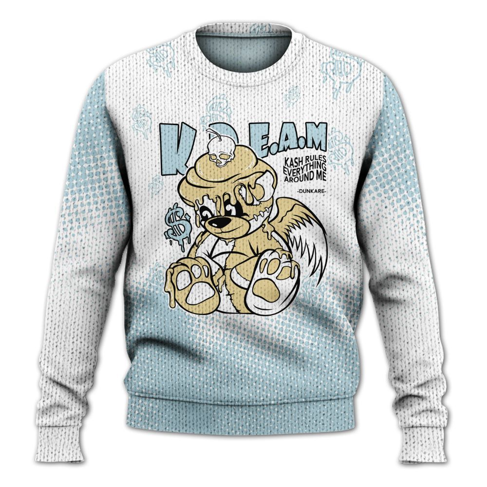 Knitted Sweater To Match Low Year Of The Snake 11s - Loot Bear Unique Drip