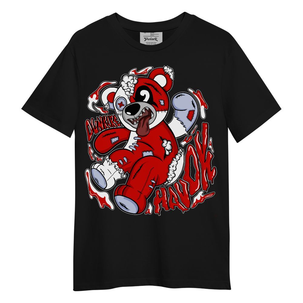 Shirt To Match Fire Red 6s - Havok Bear Unisex Shirt