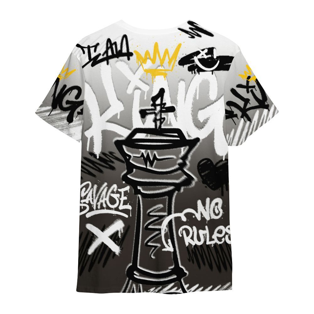 Shirt To Match Baroque Brown 12s - Street King Chess Streetwear All Over Print