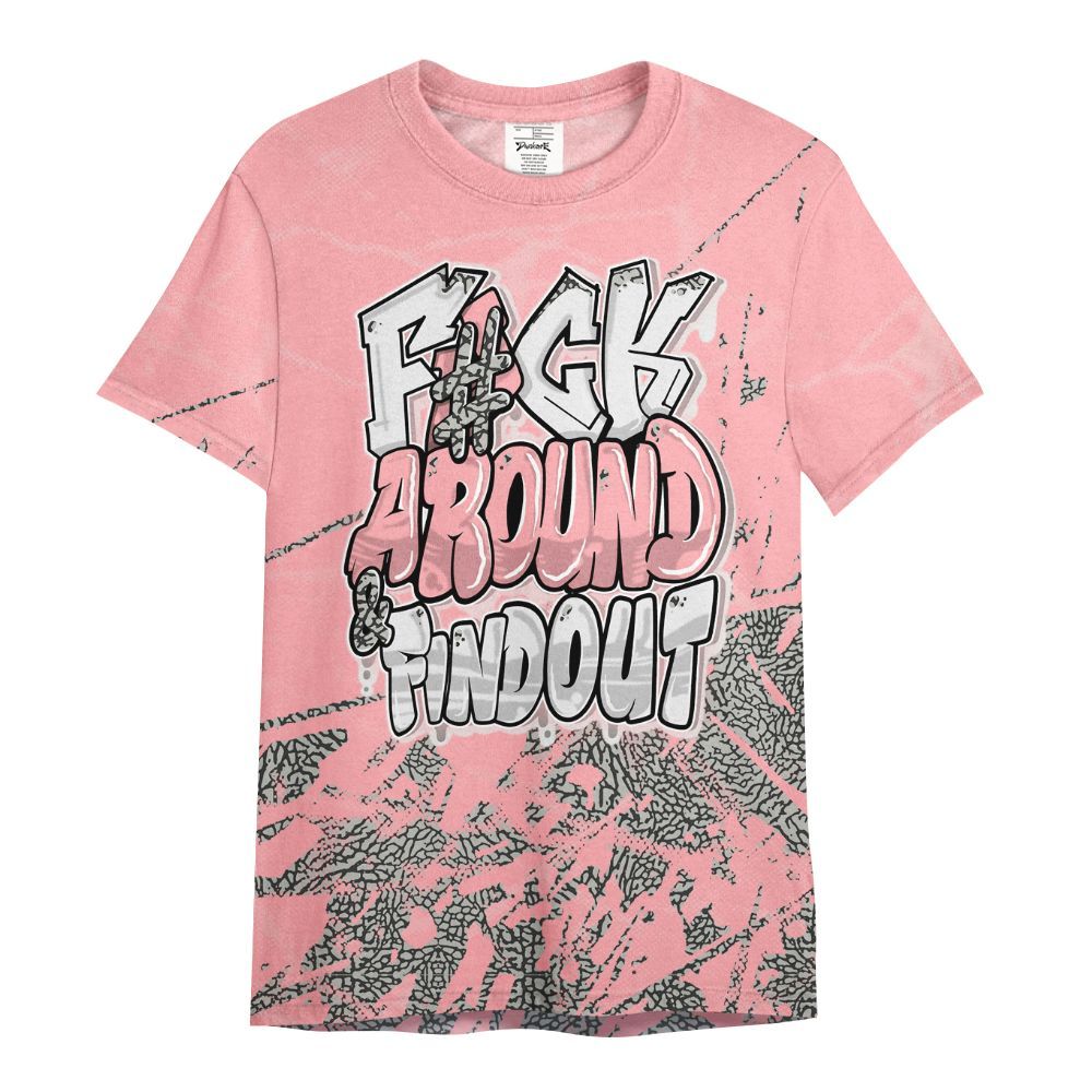 Shirt To Match Retro Wings 3s - F Around Find Out Graphic Profound All Over Print