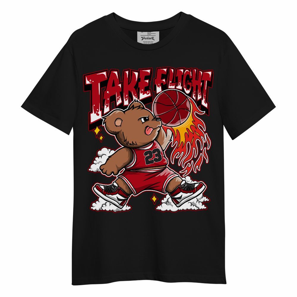 Shirt To Match Bred Velvet 11s - Number 23 Basketball Bear Unisex Shirt