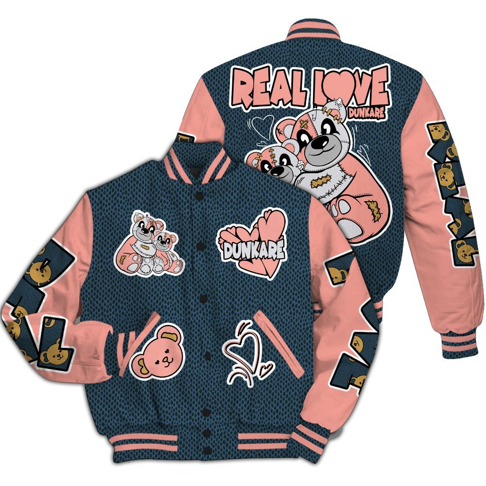 Varsity Jacket To Match Lebron XXI GS Olympic - Sincere Fondness Bear All Over Print