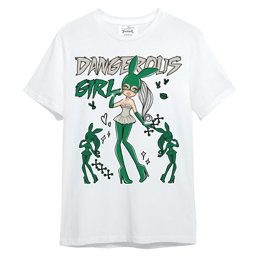 Shirt To Match Lucky Green 2s - Dangerous.Girl Unisex Shirt