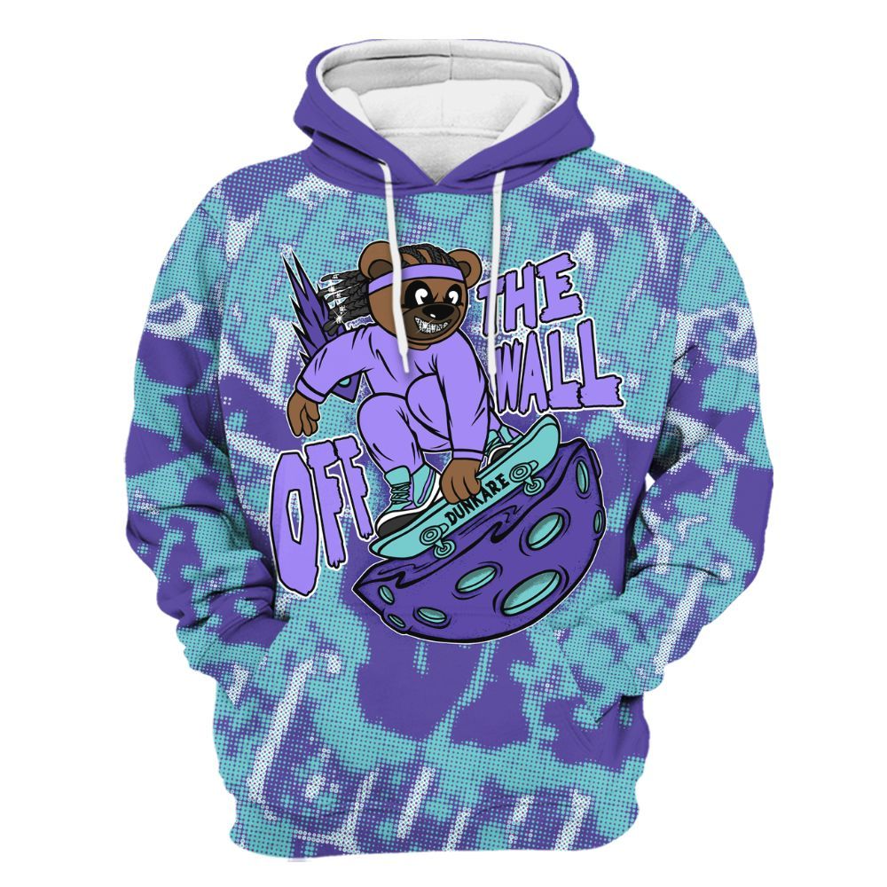 Hoodie To Match Low Hornets 1s - Quirky Bear Street All Over Print