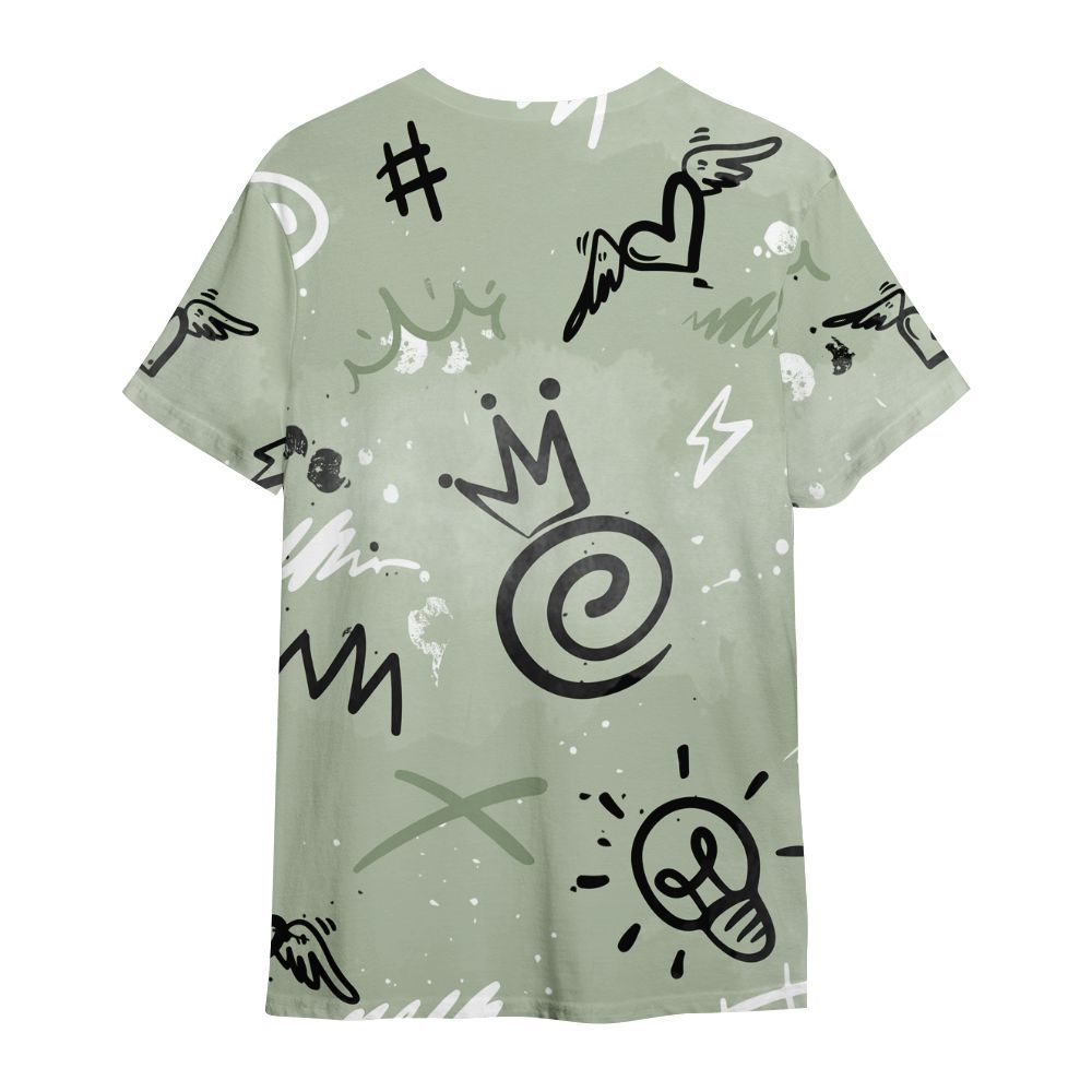 Shirt To Match Seafoam Sail 4s - Drip Built Di2ferent All Over Print