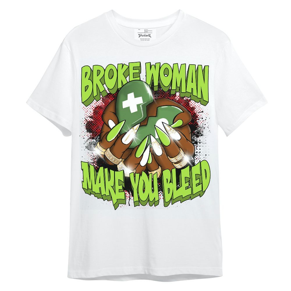 Shirt To Match Kobe 6 SE Grinch - Broke Woman Heart Retro Unisex Shirt
