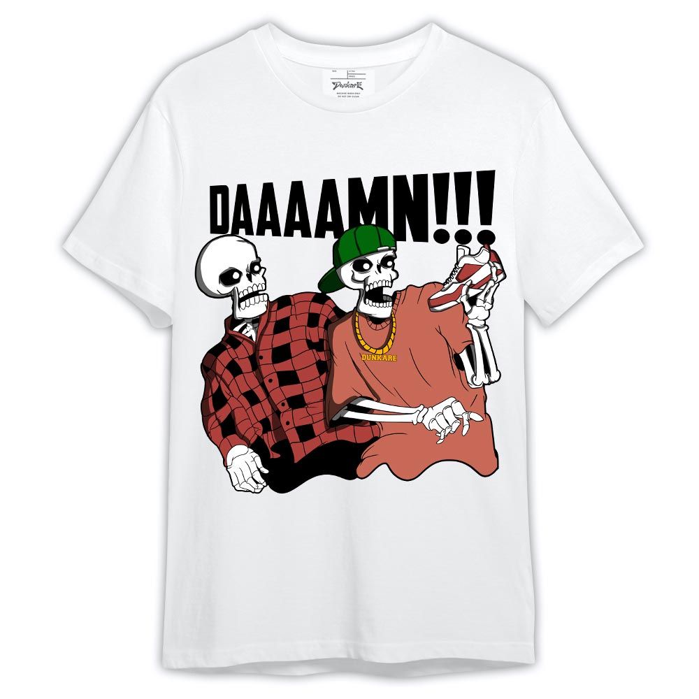 Shirt To Match Dune Red 13s - What The DAAAMN Shirt Outfit