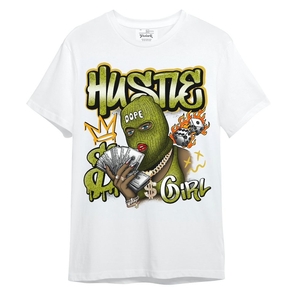Shirt To Match Dunk Low QS Halloween Skull - Money Hustles Girl Streetwear Unisex Shirt