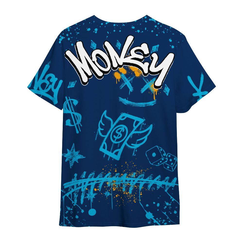 Shirt To Match Dunk Low GS Electric Algae - Everybody Paid In Full Crayon All Over Print