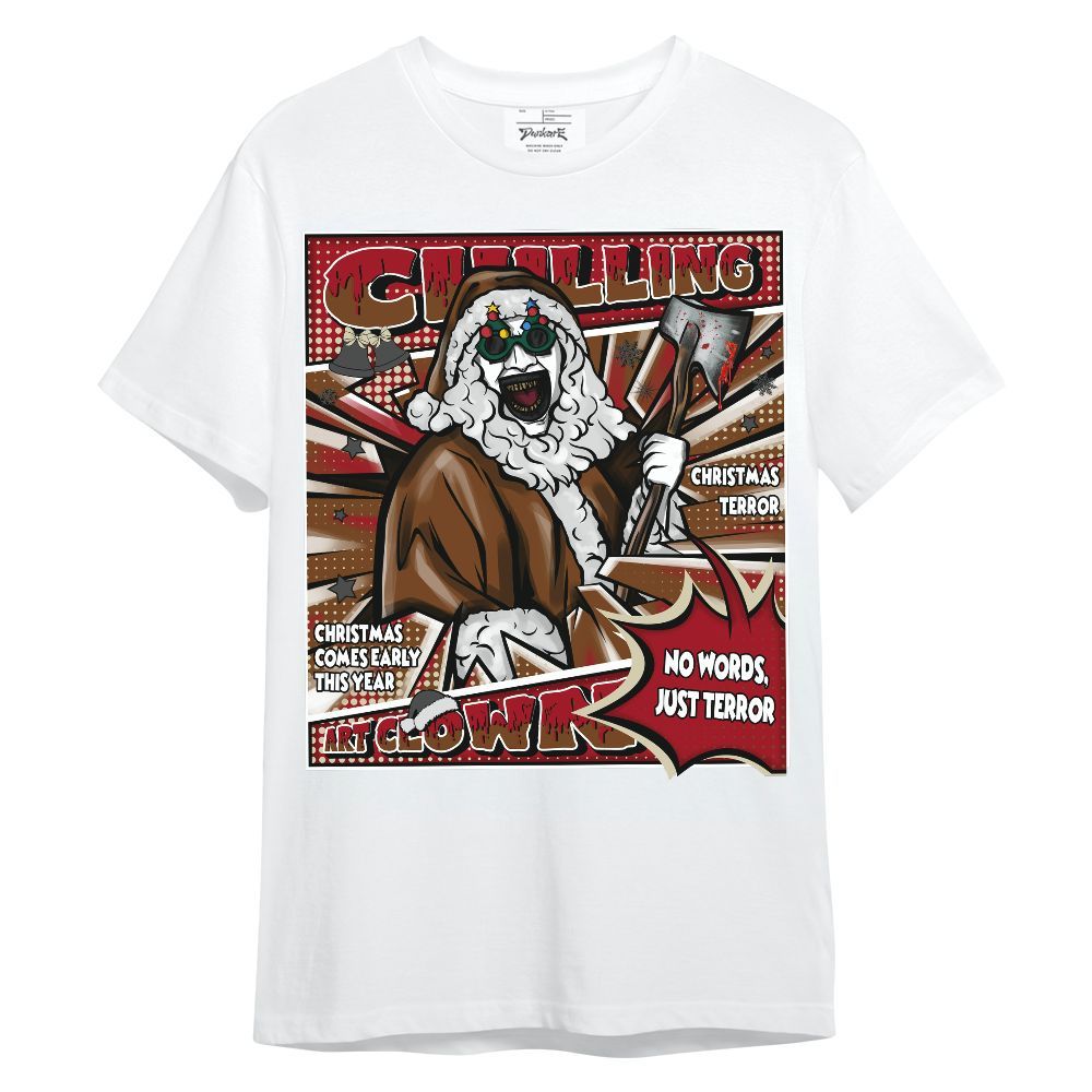 Shirt To Match Archaeo Brown 5s - Chilling Art Clown Halloween Unisex Shirt