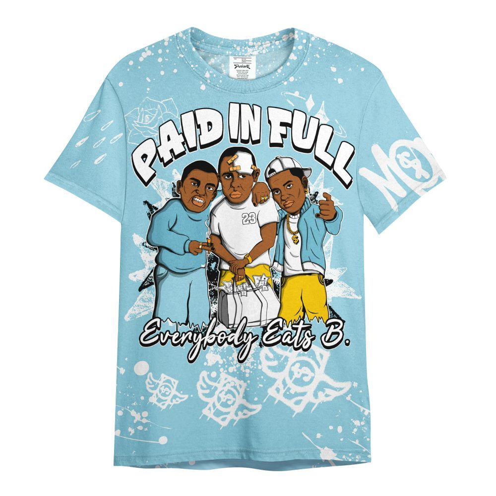 Shirt To Match Dunk High Homer Simpson - Everybody Paid In Full Crayon All Over Print