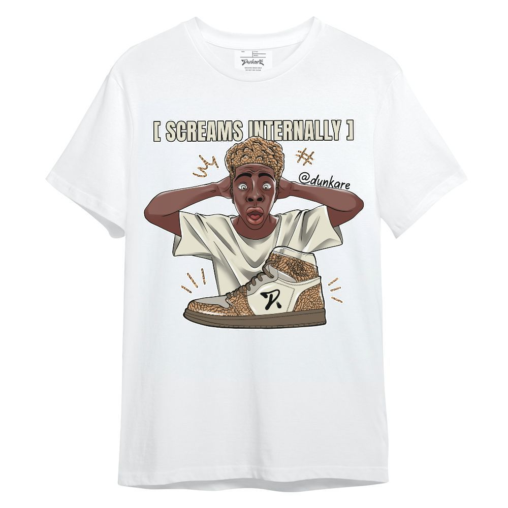 Shirt To Match Orewood Brown 3s - Scream Internally Unisex Shirt