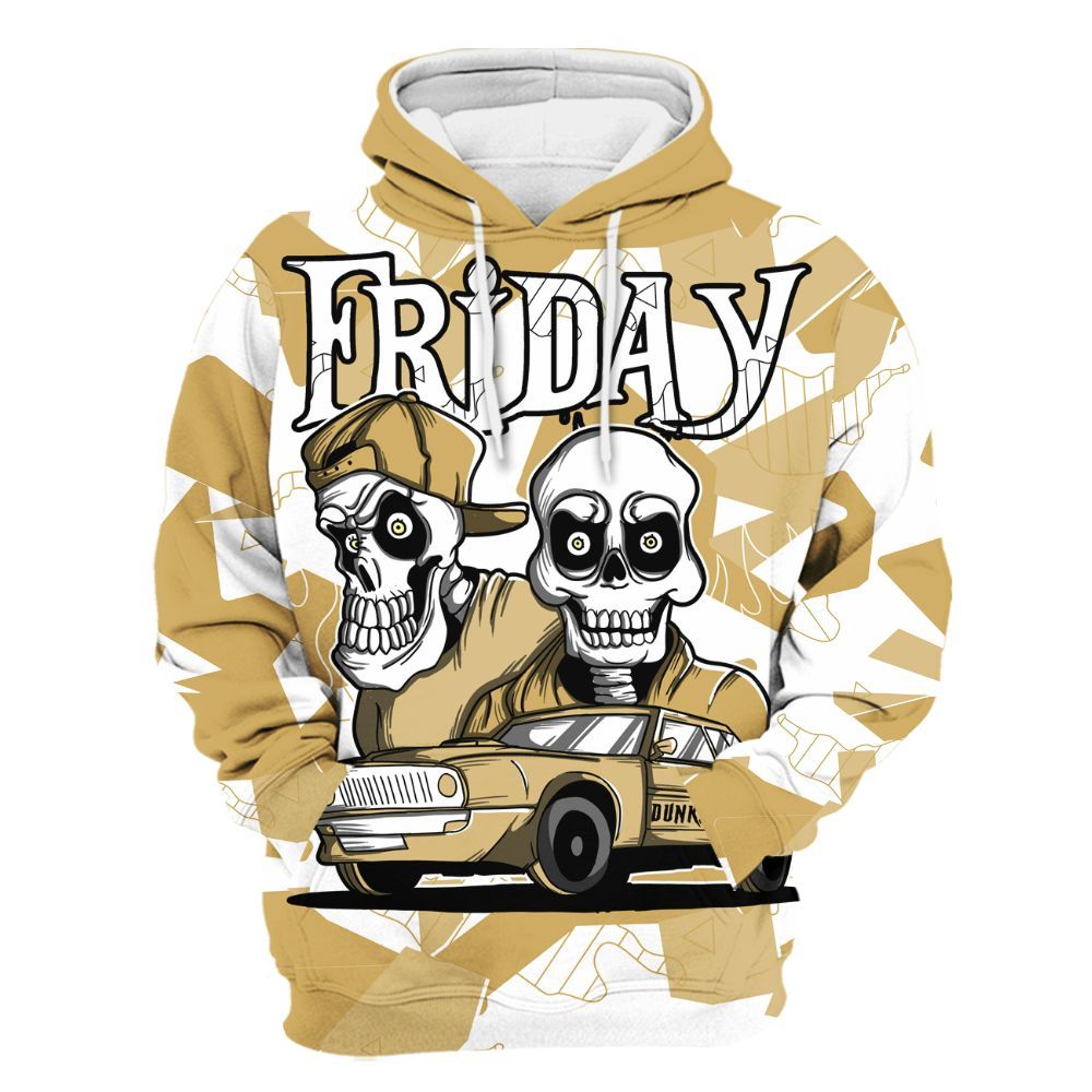 Hoodie To Match Craft Paris 6s - Friday Funny Retro All Over Print