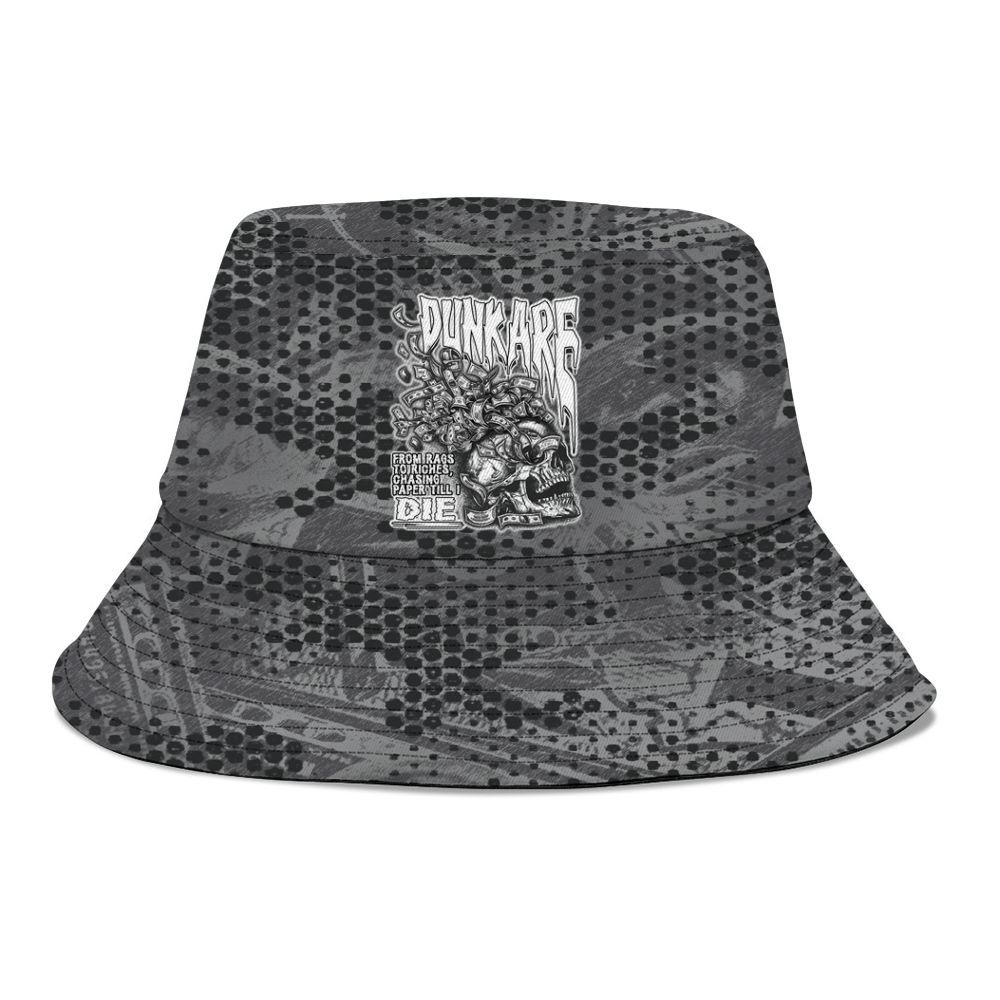Bucket Hat To Match White Thunder 4s - From Rags To Riches Graphic